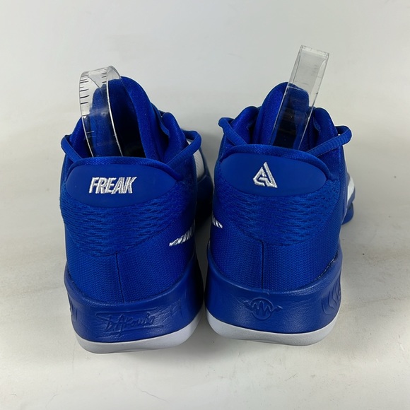 Nike zoom freak 4 tb men’s 10.5 game royal blue white athletic sneakers NEW - Picture 7 of 9